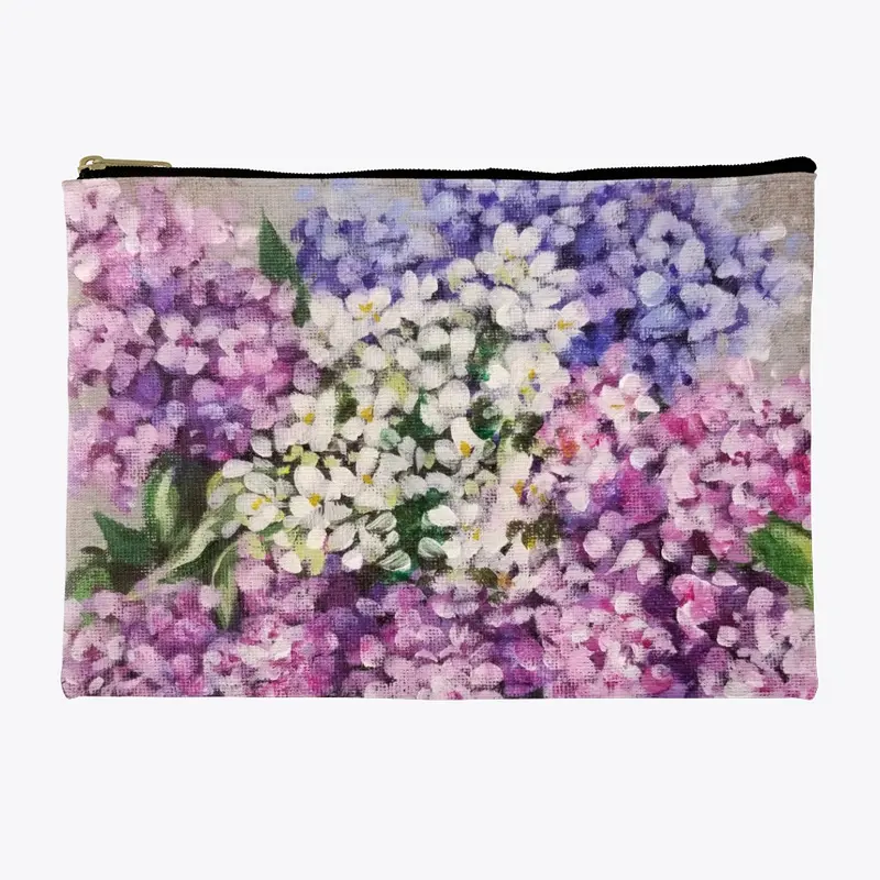 Lilac Floral Original Painting